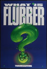 5x0925 LOT OF 8 UNFOLDED DOUBLE-SIDED FLUBBER TEASER ONE-SHEETS 1997 Disney's Absent Minded Professor