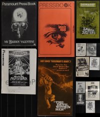 5x0270 LOT OF 13 UNCUT PRESSBOOKS 1940s-1980s advertising for a variety of different movies!