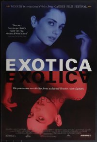 5x0905 LOT OF 9 UNFOLDED SINGLE-SIDED 27X40 EXOTICA ONE-SHEETS 1994 Atom Egoyan, sexy image!