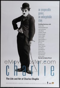 5x0600 LOT OF 11 UNFOLDED SINGLE-SIDED 27X40 CHARLIE: THE LIFE & ART OF CHARLES CHAPLIN VIDEO POSTERS 2003