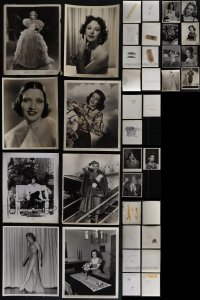 5x0388 LOT OF 19 SEXY ACTRESSES 8X10 STILLS 1930s-1960s great portraits of beautiful women!