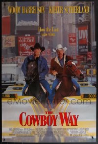 5x0743 LOT OF 20 UNFOLDED SINGLE-SIDED 27X40 COWBOY WAY ONE-SHEETS 1994 Woody Harrelson, Sutherland