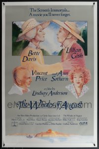 5x0675 LOT OF 25 UNFOLDED SINGLE-SIDED 27X41 WHALES OF AUGUST ONE-SHEETS 1987 Bette Davis, Gish