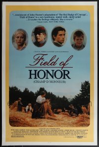 5x0731 LOT OF 20 UNFOLDED SINGLE-SIDED 27X41 FIELD OF HONOR ONE-SHEETS 1989 French war melodrama!