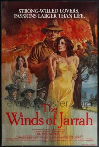 5x0770 LOT OF 17 UNFOLDED SINGLE-SIDED 27X41 WINDS OF JARRAH ONE-SHEETS 1983 Australian romance!