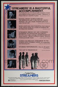 5x0909 LOT OF 8 UNFOLDED SINGLE-SIDED 27X41 STREAMERS ONE-SHEETS 1983 Robert Altman, Vietnam!