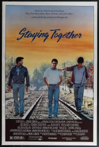 5x0797 LOT OF 15 UNFOLDED SINGLE-SIDED 27X41 STAYING TOGETHER ONE-SHEETS 1989 Sean Astin