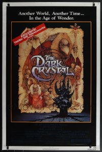 5x0599 LOT OF 14 UNFOLDED SINGLE-SIDED 27X41 DARK CRYSTAL VIDEO POSTERS 1982 Richard Amsel art!