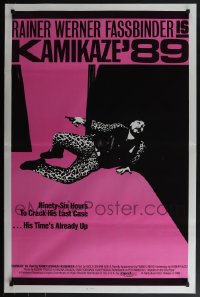 5x0847 LOT OF 11 UNFOLDED SINGLE-SIDED 27X41 KAMIKAZE '89 ONE-SHEETS 1983 Rainer Werner Fassbinder