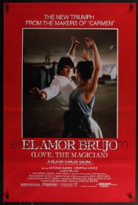 5x0662 LOT OF 26 UNFOLDED SINGLE-SIDED 27X41 LOVE THE MAGICIAN ONE-SHEETS 1986 Spanish dancing!