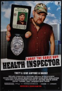 5x0820 LOT OF 13 UNFOLDED SINGLE-SIDED 27X40 LARRY THE CABLE GUY: HEALTH INSPECTOR ONE-SHEETS 2005