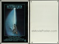 5x0688 LOT OF 24 UNFOLDED RETURN OF THE JEDI LIGHTSABER STYLE ONE-SHEETS 1983 Tim Reamer art!