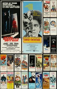 5x0439 LOT OF 24 UNFOLDED 1970S INSERTS 1970s great images from a variety of different movies!