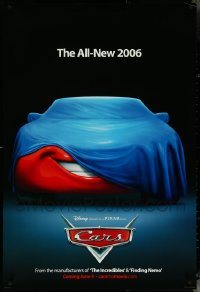 5x1021 LOT OF 5 UNFOLDED DOUBLE-SIDED 27X40 CARS INTERNATIONAL ADVANCE ONE-SHEETS 2006 Disney/Pixar