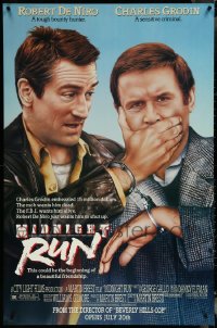 5x0551 LOT OF 11 UNFOLDED MIDNIGHT RUN HALF SUBWAY POSTERS 1988 Robert De Niro & Charles Grodin!