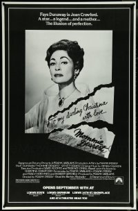 5x0552 LOT OF 10 UNFOLDED MOMMIE DEAREST HALF SUBWAY POSTERS 1981 Faye Dunaway as Joan Crawford!