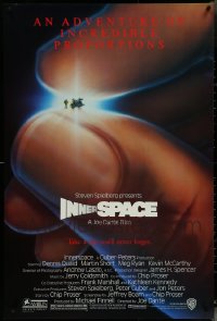 5x0966 LOT OF 6 UNFOLDED SINGLE-SIDED 27X40 INNERSPACE ONE-SHEETS 1987 Joe Dante, great sci-fi art!