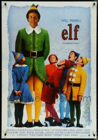 5x0754 LOT OF 19 UNFOLDED SINGLE-SIDED ELF INTERNATIONAL ONE-SHEETS 2003 Will Ferrell, Jon Favreau