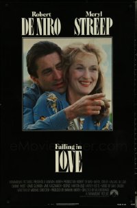 5x0732 LOT OF 20 UNFOLDED SINGLE-SIDED 27X41 FALLING IN LOVE ONE-SHEETS 1984 De Niro & Streep!