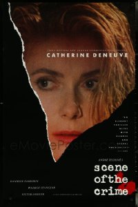 5x0735 LOT OF 20 UNFOLDED SINGLE-SIDED 27X40 SCENE OF THE CRIME ONE-SHEETS 1986 Catherine Deneuve!