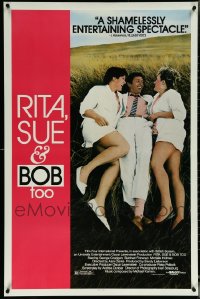 5x0911 LOT OF 8 UNFOLDED SINGLE-SIDED 27X41 RITA, SUE & BOB TOO ONE-SHEETS 1987 English comedy!