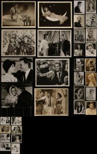 5x0377 LOT OF 54 8X10 STILLS 1950s-1970s scenes & portraits from a variety of different movies!