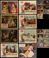 5x0233 LOT OF 23 LOBBY CARDS 1950s-1970s incomplete sets from several different movies!