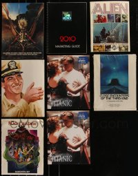 5x0353 LOT OF 8 MISCELLANEOUS PROMOTIONAL ITEMS 1950s-1990s advertising for a variety of movies!