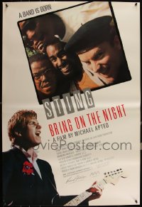 5x0767 LOT OF 18 UNFOLDED SINGLE-SIDED 27X40 BRING ON THE NIGHT ONE-SHEETS 1985 Sting documentary!