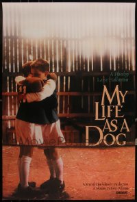 5x0904 LOT OF 9 UNFOLDED SINGLE-SIDED 27X40 MY LIFE AS A DOG ONE-SHEETS 1985 Lasse Hallstrom