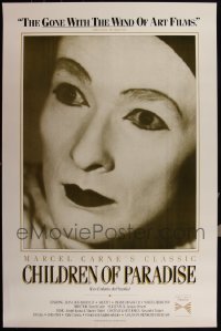 5x0959 LOT OF 6 UNFOLDED SINGLE-SIDED 27X41 CHILDREN OF PARADISE R91 ONE-SHEETS R1991 Marcel Carne!