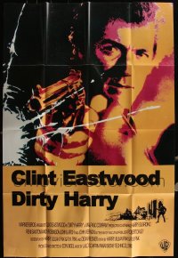 5x0416 LOT OF 6 FOLDED DIRTY HARRY COMMERCIAL POSTERS 1990s Clint Eastwood with his .44 magnum!