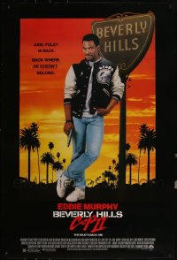 5x0881 LOT OF 10 UNFOLDED SINGLE-SIDED 27X40 BEVERLY HILLS COP II ONE-SHEETS 1987 Eddie Murphy!