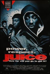 5x0965 LOT OF 6 UNFOLDED SINGLE-SIDED 27X40 JUICE ONE-SHEETS 1992 Tupac Shakur, Omar Epps