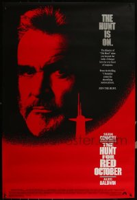 5x0967 LOT OF 6 UNFOLDED SINGLE-SIDED 27X40 HUNT FOR RED OCTOBER ONE-SHEETS 1990 Sean Connery!