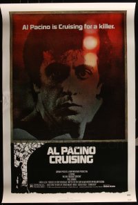 5x0920 LOT OF 8 UNFOLDED SINGLE-SIDED 27X41 CRUISING ONE-SHEETS 1980 Al Pacino, William Friedkin!