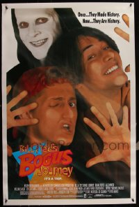 5x0940 LOT OF 7 UNFOLDED SINGLE-SIDED 27X41 BILL & TED'S BOGUS JOURNEY ONE-SHEETS 1991 Keanu!