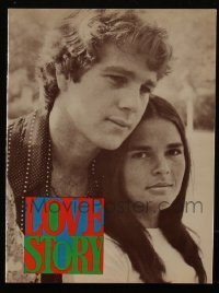 5x0302 LOT OF 34 LOVE STORY SOUVENIR PROGRAM BOOKS 1970 Ryan O'Neal, Ali MacGraw romantic classic!