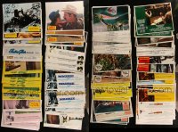 5x0202 LOT OF APPROXIMATELY 315 1970S LOBBY CARDS 1970s incomplete sets from several movies!