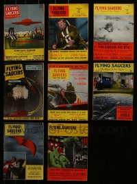 5x0410 LOT OF 8 FLYING SAUCERS 1957-58 MAGAZINES 1957-1958 includes the very first issue!