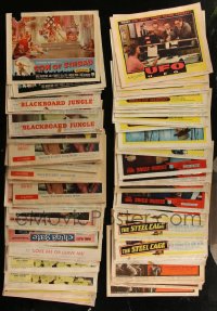 5x0205 LOT OF APPROXIMATELY 300 1950S LOBBY CARDS 1950s several incomplete sets!