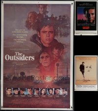 5x1037 LOT OF 3 UNFOLDED 27X41 ONE-SHEETS IN LESSER CONDITION 1980s Outsiders, Sudden Impact!