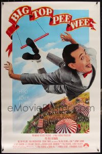 5x0921 LOT OF 8 UNFOLDED SINGLE-SIDED 27X41 BIG TOP PEE-WEE ONE-SHEETS 1988 Paul Reubens!