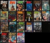 5x0414 LOT OF 20 HEAVY METAL 1979-80 MAGAZINES 1979-1980 all with great fantasy cover art!