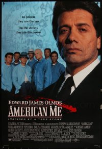 5x0780 LOT OF 17 UNFOLDED SINGLE-SIDED 27X40 AMERICAN ME ONE-SHEETS 1992 Edward James Olmos!