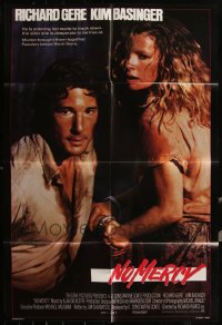 5x0145 LOT OF 21 FOLDED NO MERCY ONE-SHEETS 1986 close up of Richard Gere & sexy Kim Basinger!