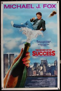 5x0892 LOT OF 9 UNFOLDED SINGLE-SIDED 27X41 SECRET OF MY SUCCESS ONE-SHEETS 1987 Michael J. Fox!