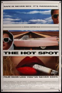 5x0926 LOT OF 8 UNFOLDED DOUBLE-SIDED 27X41 HOT SPOT ONE-SHEETS 1990 Dennis Hopper, Don Johnson