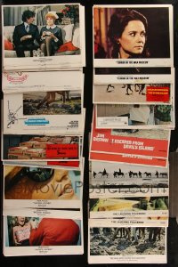 5x0204 LOT OF APPROXIMATELY 300 1970S LOBBY CARDS 1970s incomplete sets from several movies!