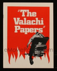 5x0298 LOT OF 47 VALACHI PAPERS SOUVENIR PROGRAM BOOKS 1972 Charles Bronson, Terence Young, Mafia!